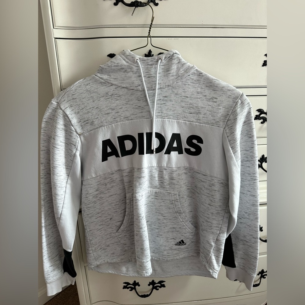 Adidas hoodie with front pocket